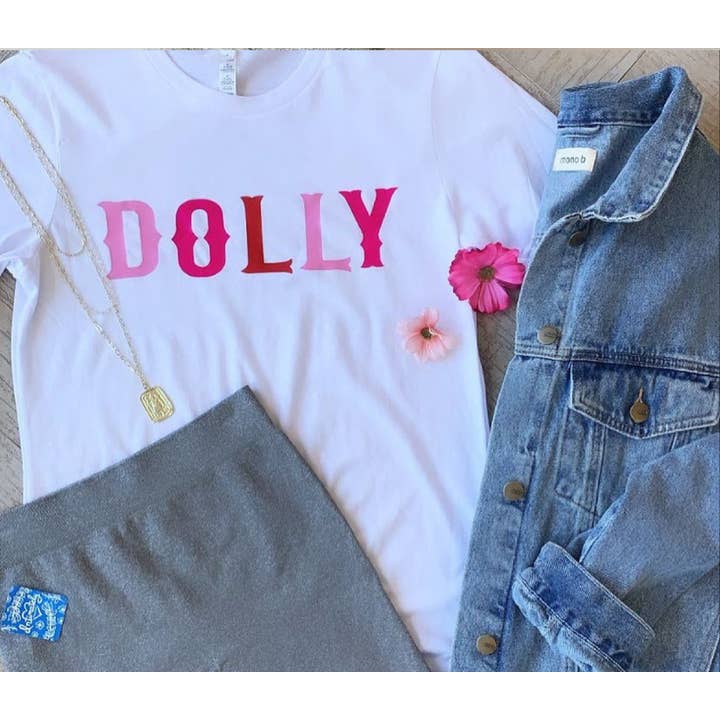 Letters and Lucy - Wholesale Screen Printed T-Shirt - Women's - Dolly Tee2