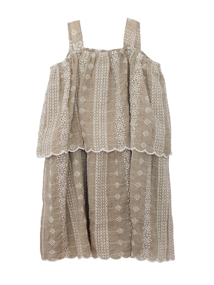 Espresso Sleeveless Dress for wholesale by mabel + honey