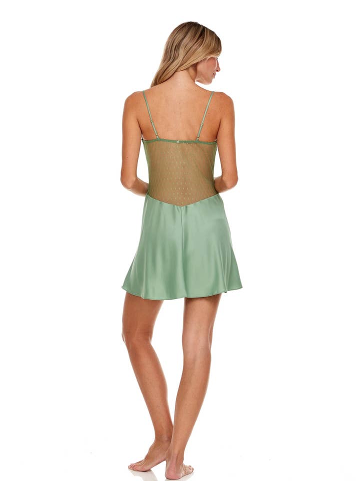 Flora Nikrooz - Wholesale Chemise - Women's - Showstopper Appliqué Chemise4