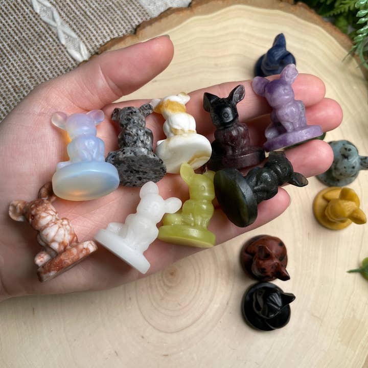 Copper Ashes - Wholesale Spiritual Stone/Crystal - Crystal Eevee Pokemon