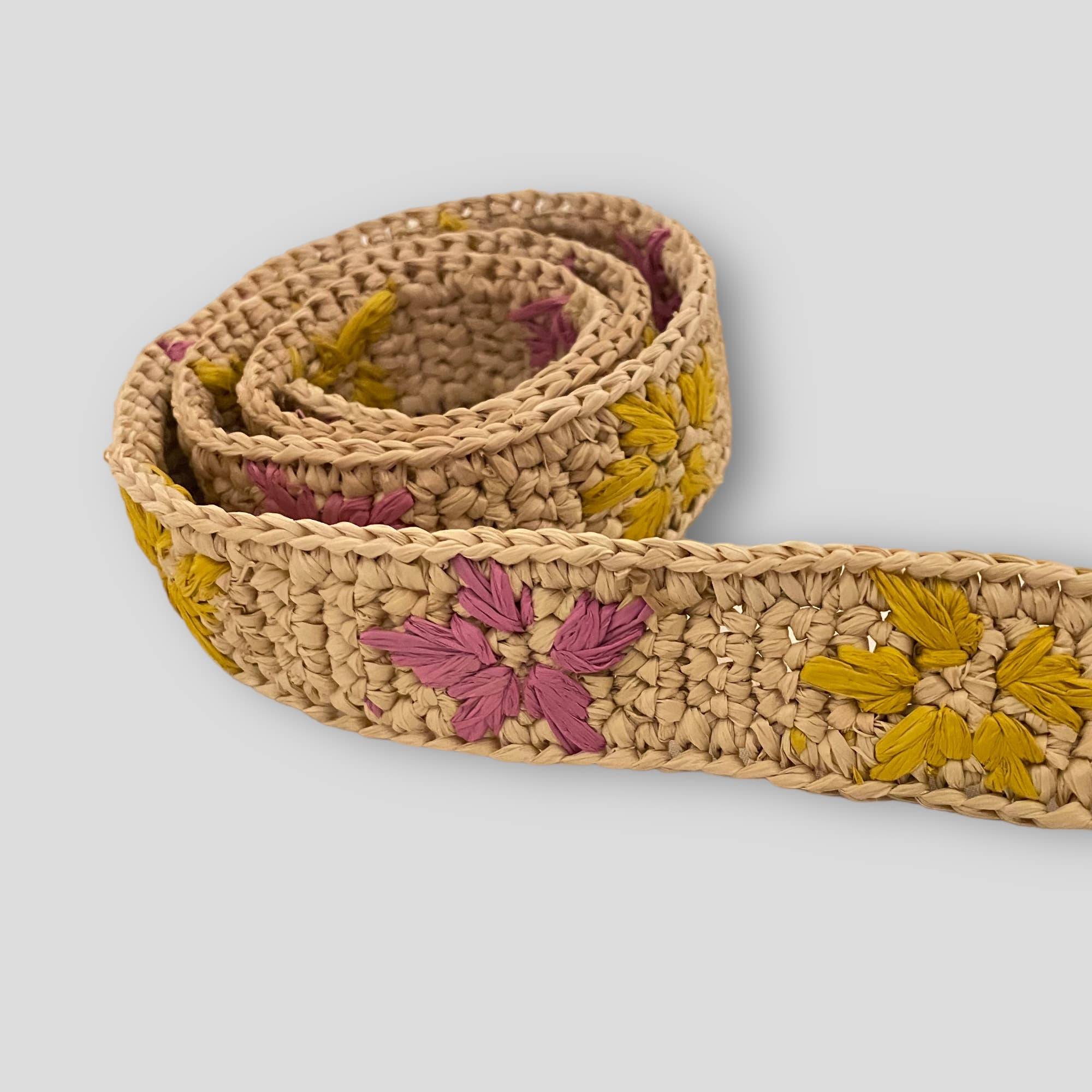 MauD Nakà - Wholesale Belt - Women's - Chloé Belt Natural Raffia Belt1