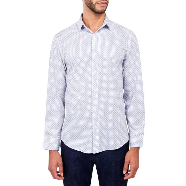 CROSS HATCH 4-WAY STRETCH LONG SLEEVE SHIRT for wholesale by W.R.K