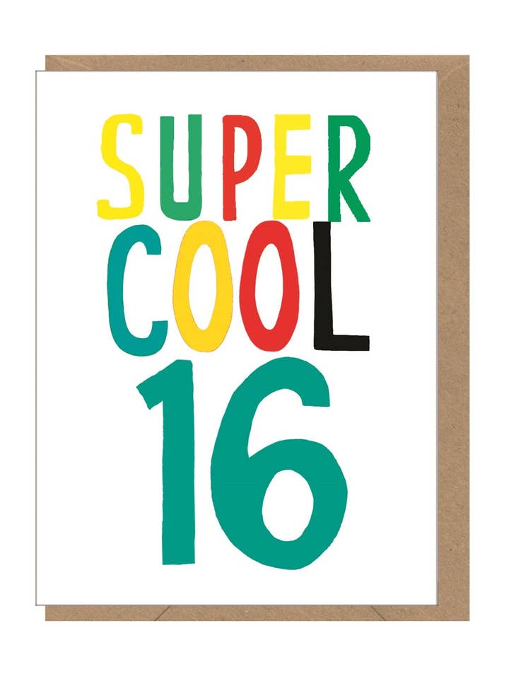 Mini Super Cool 16 voor wholesale door Earlybird Designs