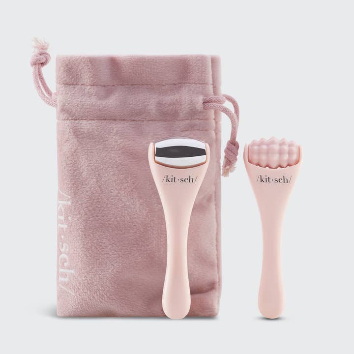 KITSCH - Wholesale Face/Beauty Roller - Mini Spa Rollers 2pc Set