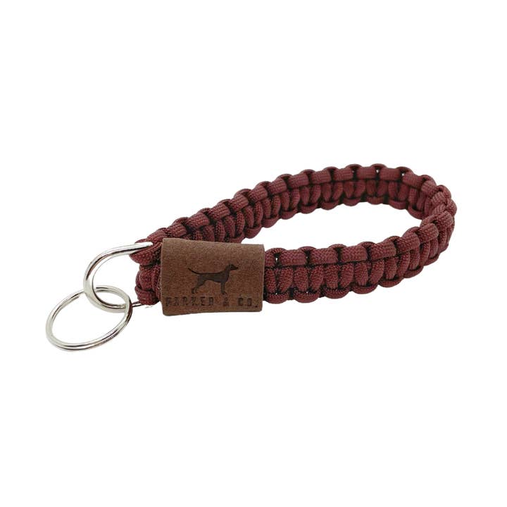 Paracord Keyfob Wristlet for wholesale by Parker & Co.
