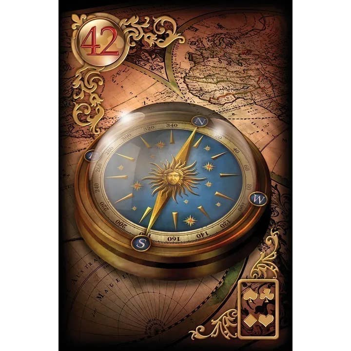 U.S. Games Systems Inc. - Wholesale Tarot Cards - Gilded Reverie Lenormand Expanded Edition3