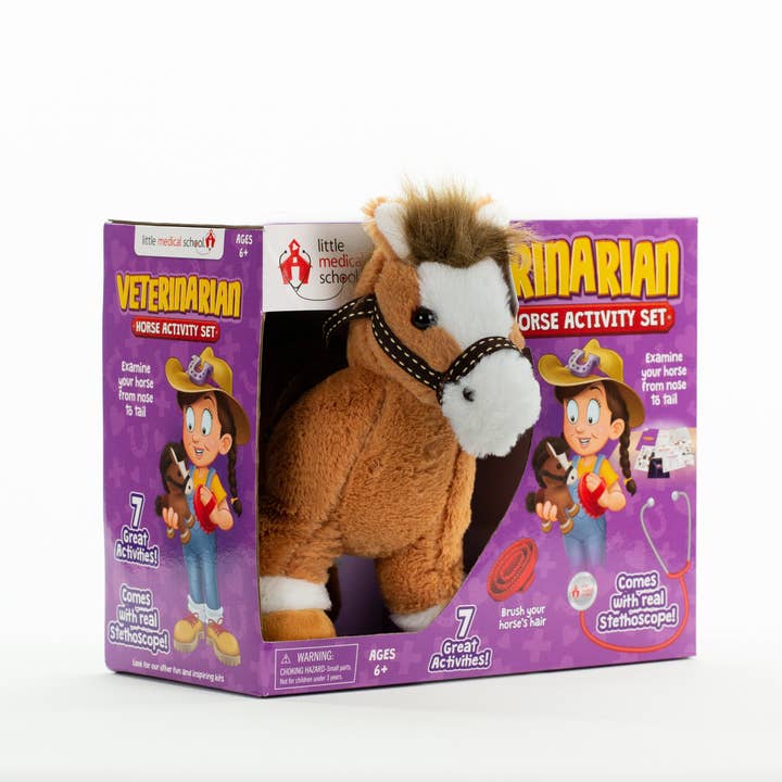 Little Medical School - Wholesale Speelgoedset - Kinderen - Dierenarts-set voor paarden