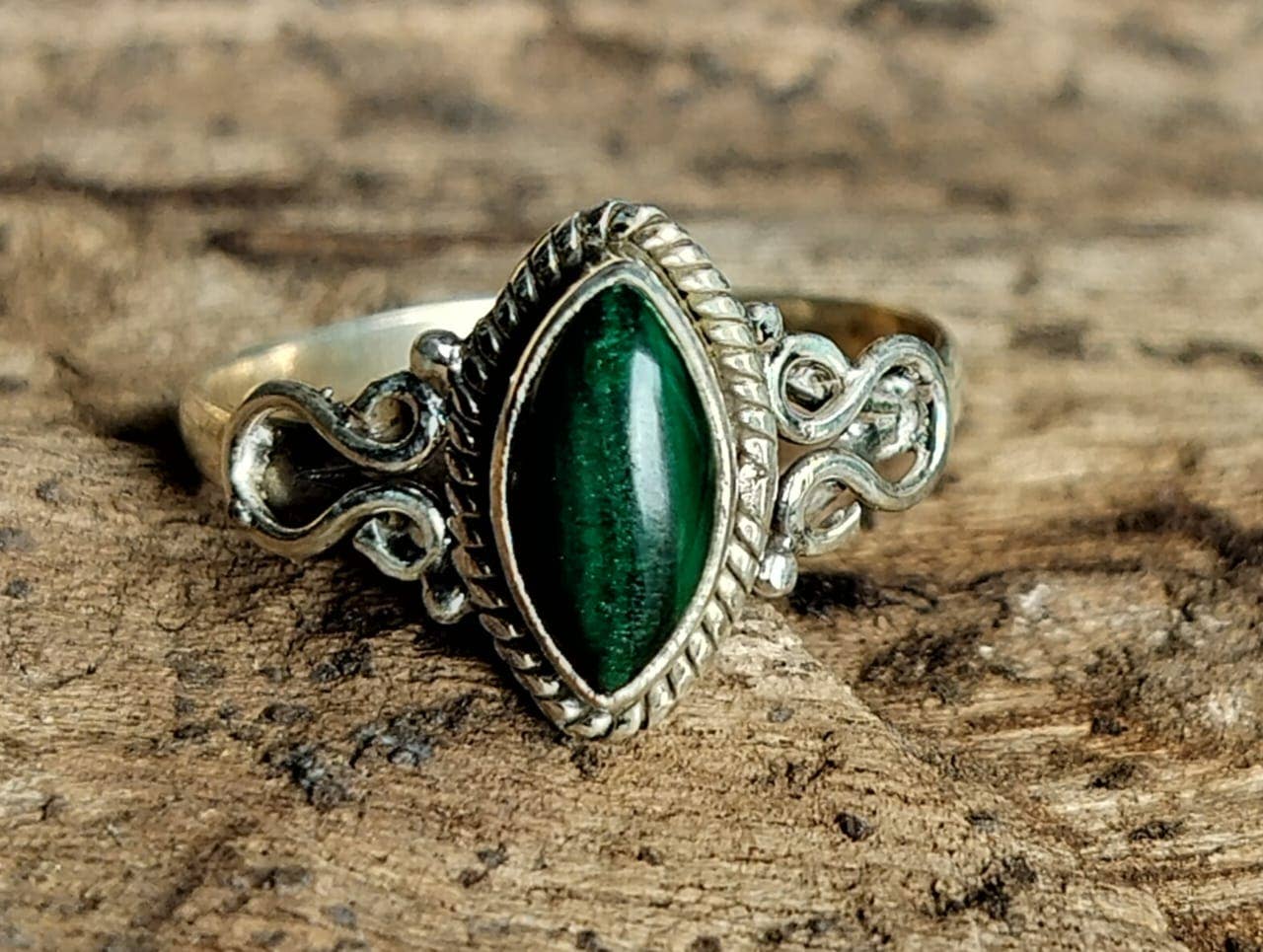 SILVER CAVE – wholesale Single stone/solitaire ring – Pack of 5 Natural Marquise Gemstone 925 Silver Rings9