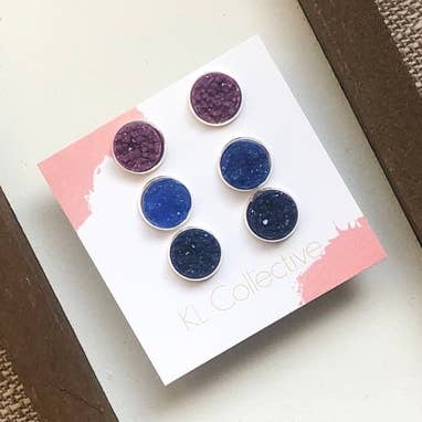 Espírito de Equipe Druzy Trio 9 por atacado de KL Collective/Designs by Katie Leigh