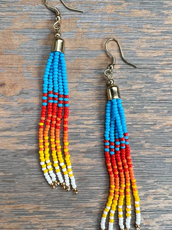 June Earring Multi for wholesale by Dylan Designs