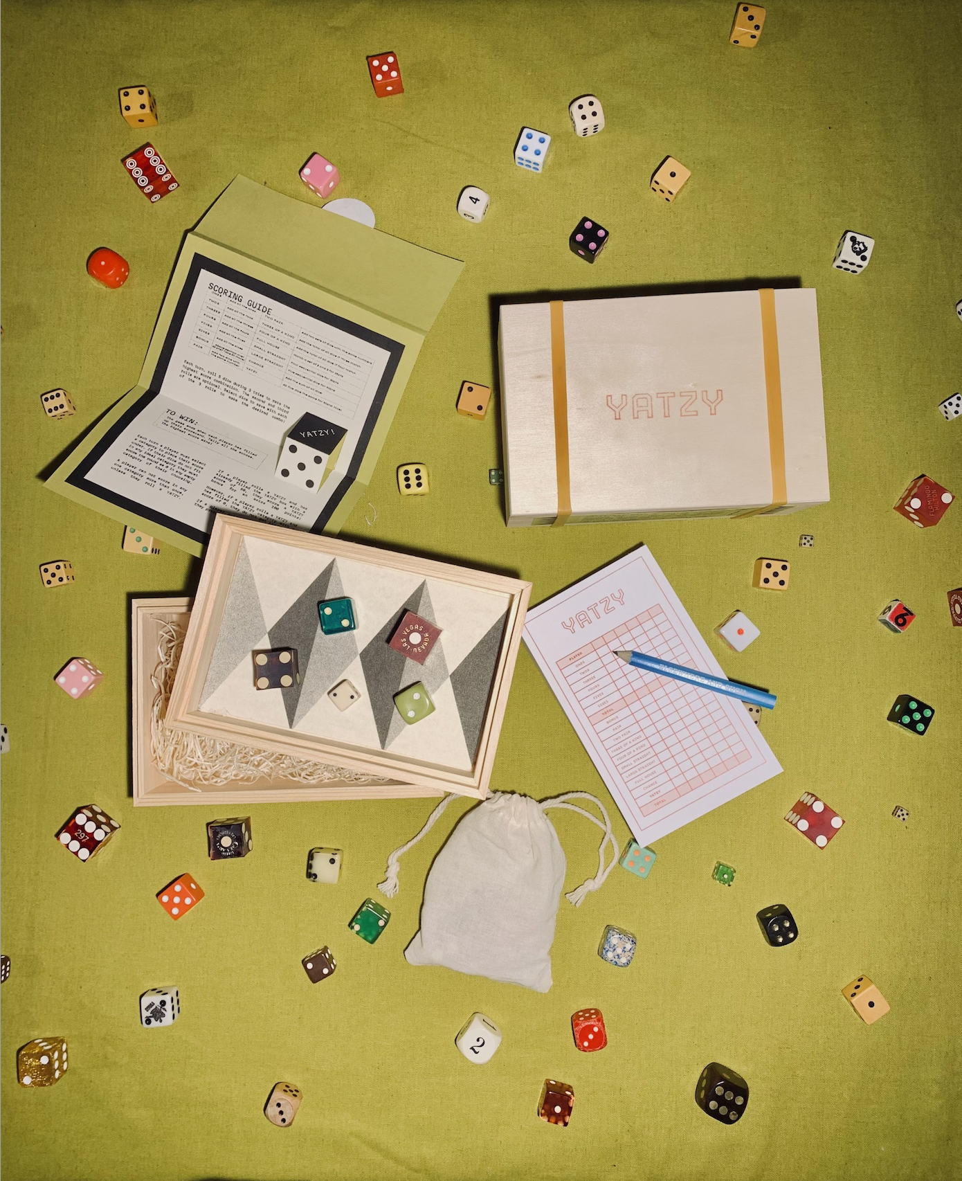 Elsewhere & Such - Wholesale Board Game - Yatzy Set1