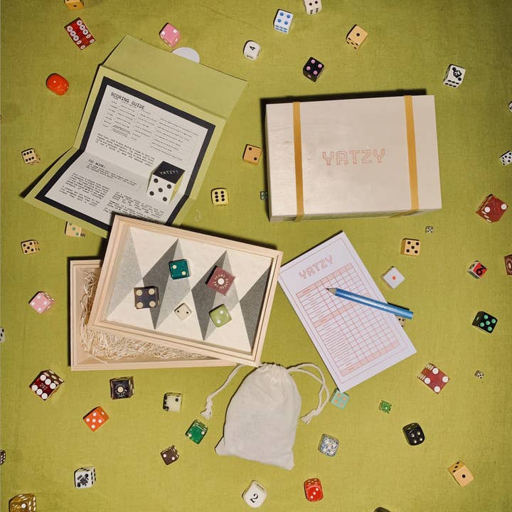 Elsewhere & Such - Wholesale Board Game - Yatzy Set1