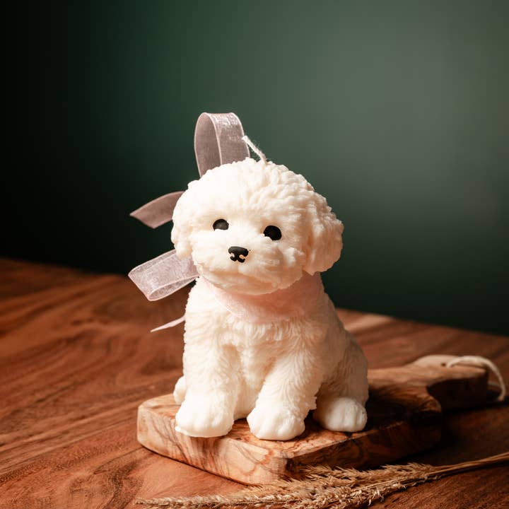 Allure CA - Wholesale Novelty Candle - Dog Candle, Aesthetic Room Decor, Doggy Candle, Custom Scent