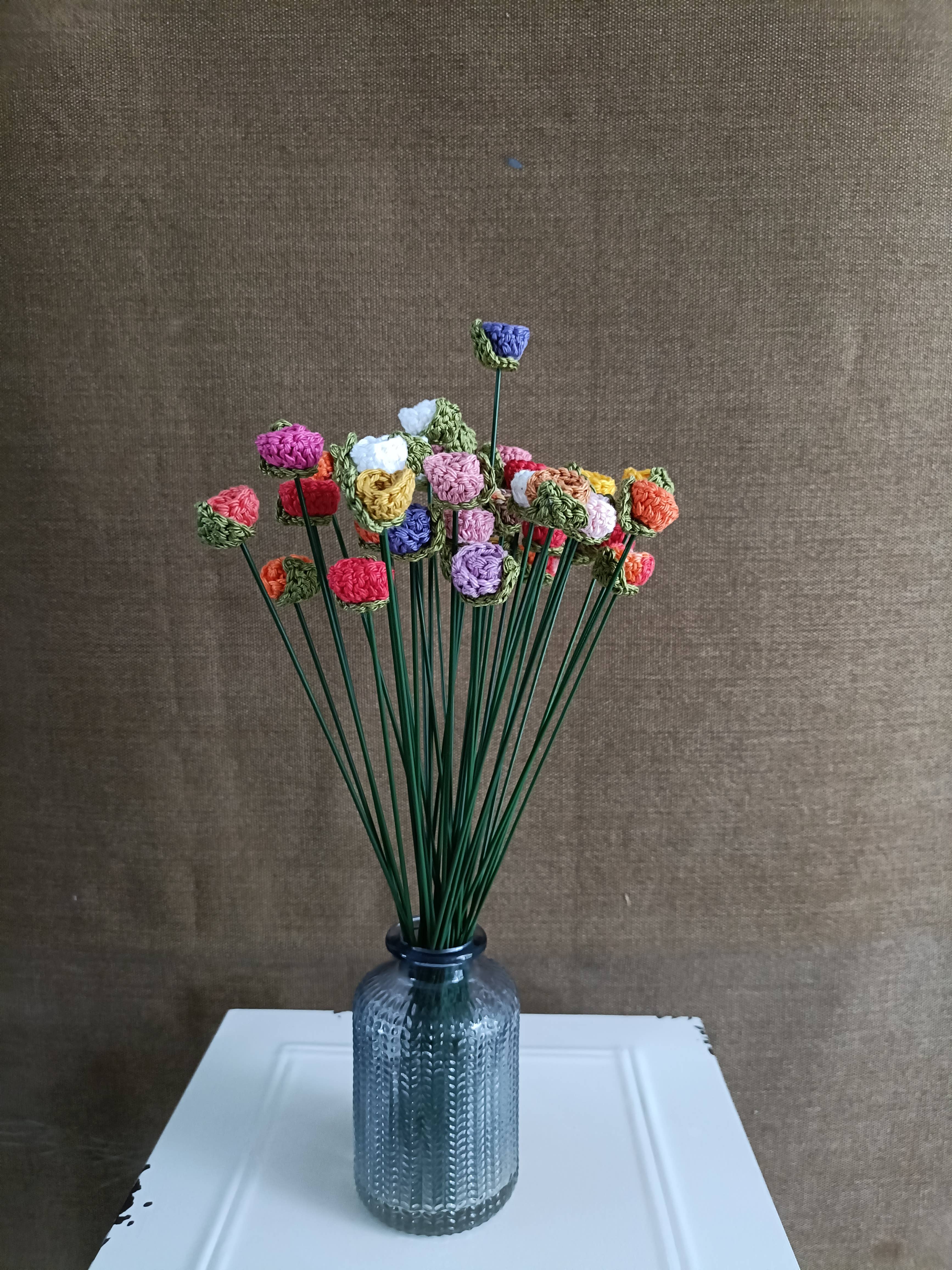 Knuffelsenzo - Wholesale Artificial Flowers - Mini Rose flower2