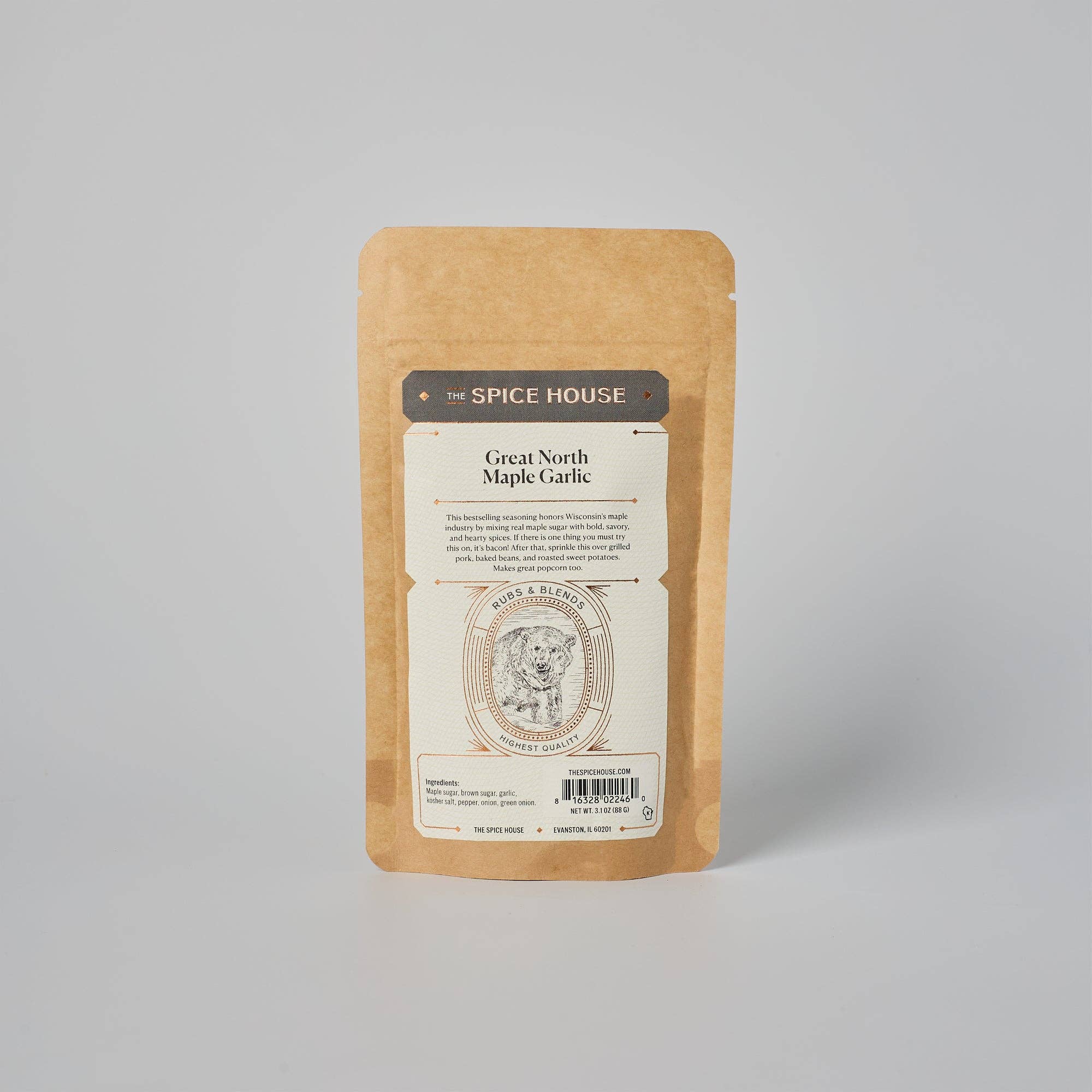 The Spice House - Wholesale Dried Spice Mix - Great North Maple Garlic Seasoning2