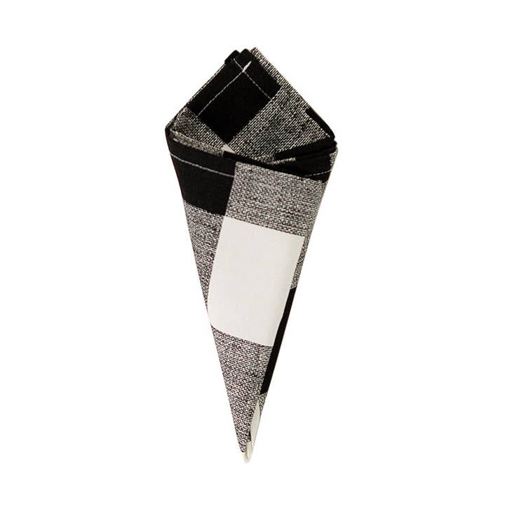 Dessus de table noir et blanc - Serviette Anderson pour la vente par Thomasville at Home