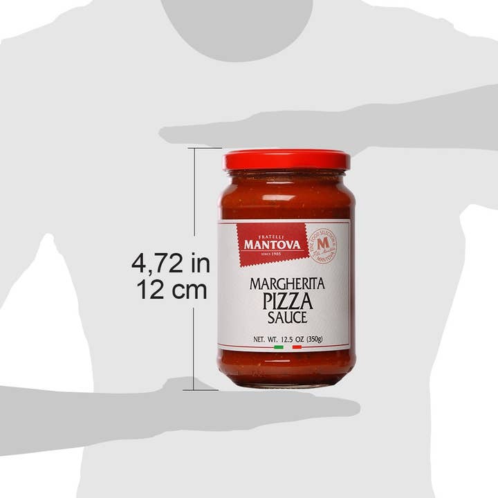 Fine Italian Food - Wholesale Sauce - Mantova Italian Margherita Pizza Sauce, 12.5 oz