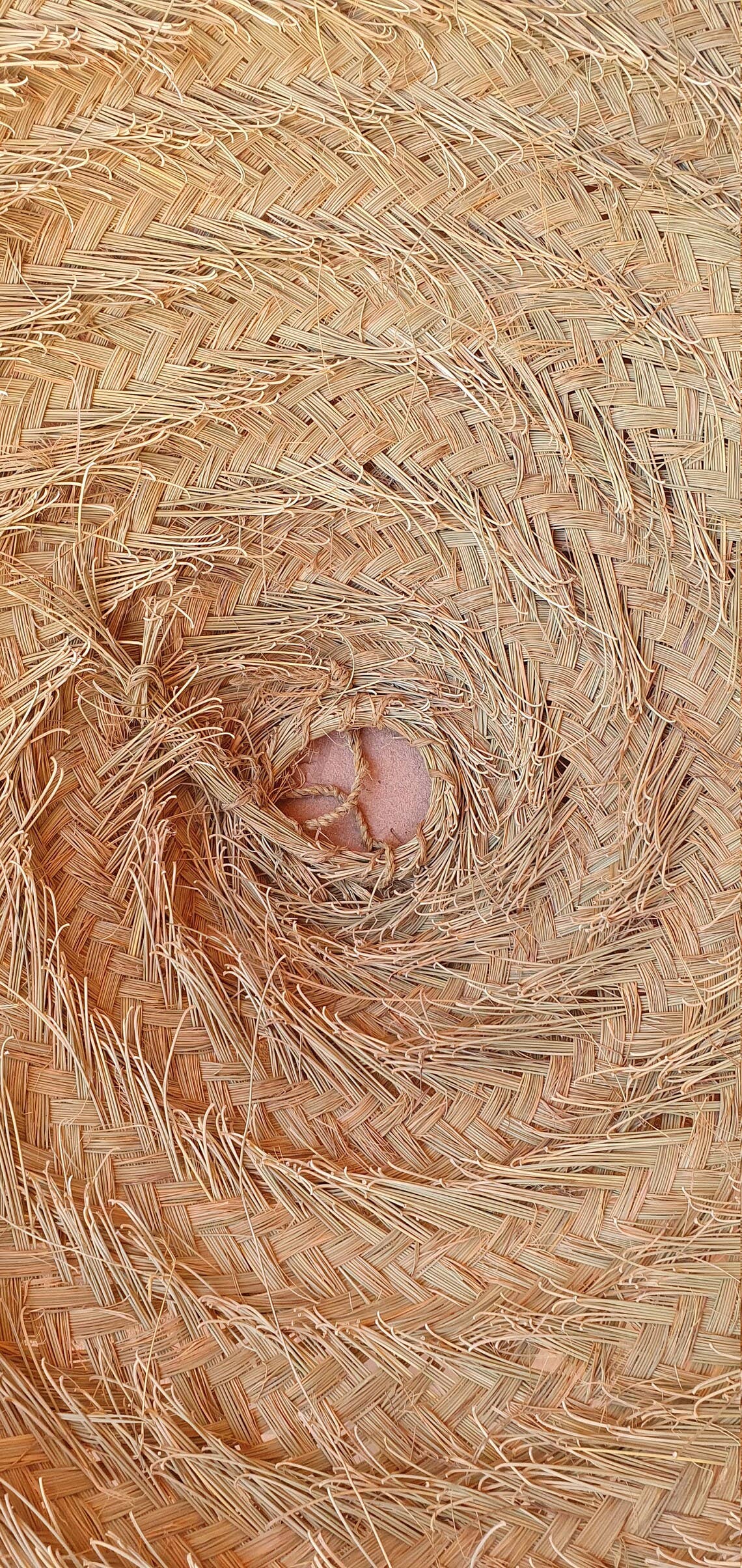 Melecraft - Wholesale Chandelier/Hanging Light - Parasol pendant lamp in braided natural fiber doom straw6