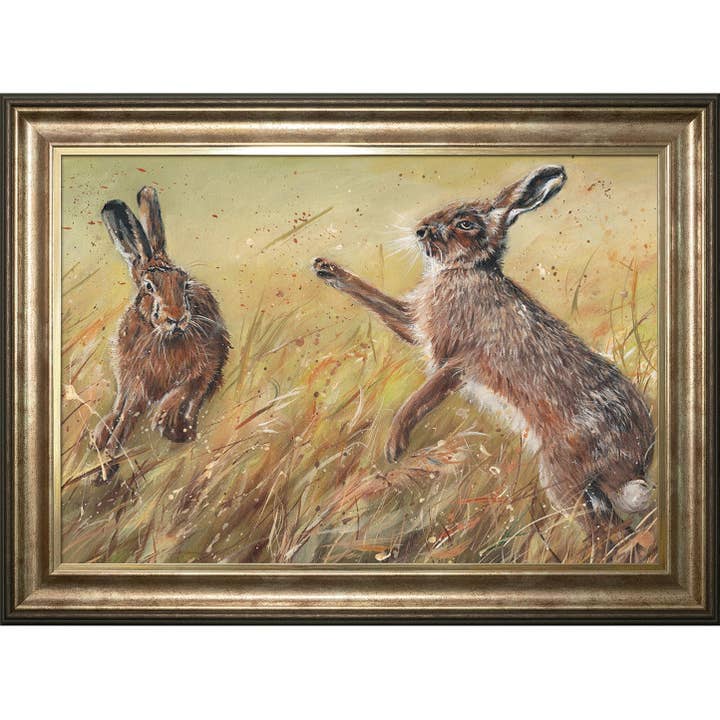 Impresión enmarcada con la firma del Boxing Day (22 x 30 pulgadas) para venta al por mayor de Bree Merryn Art Ltd