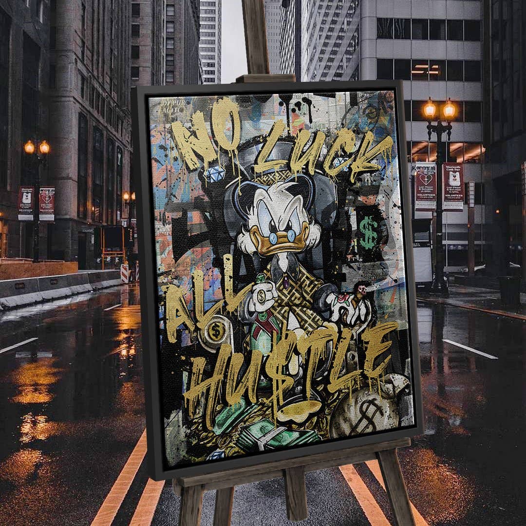 DOTCOMCANVAS - Wholesale Art Print - ALL HUSTLE DUCK | LIMITED2