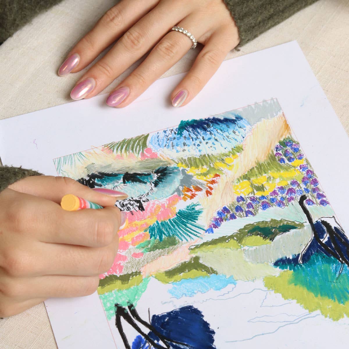 La Petite Épicerie - Wholesale DIY Craft Kit - DIY Home Deco - My Starter Kit for Oil Pastels3