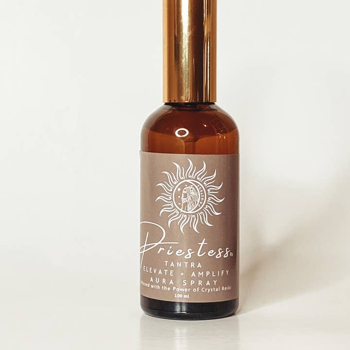 Priestess RX - Wholesale Room & Linen Spray - TANTRA Sage & Tiger's Eye Aura Spray