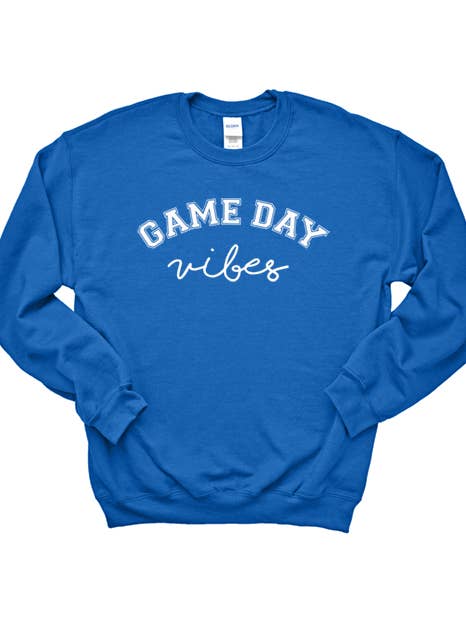 Game Day Vibes Sweatshirt for wholesale by Wildberry Waves