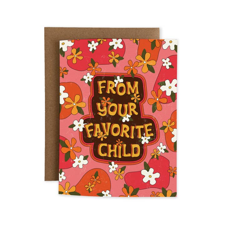 Favorite Child for wholesale by Joli Pop Paper Co.