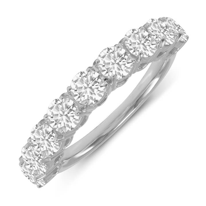 0,50-1,5 CTW Lab Diamond 9 sten stabelbar ring i 14K guld for engroshandel hos TimeLe$$ Classics