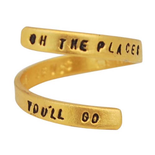 Dr. Seuss Wrap Ring for wholesale by Chocolate and Steel