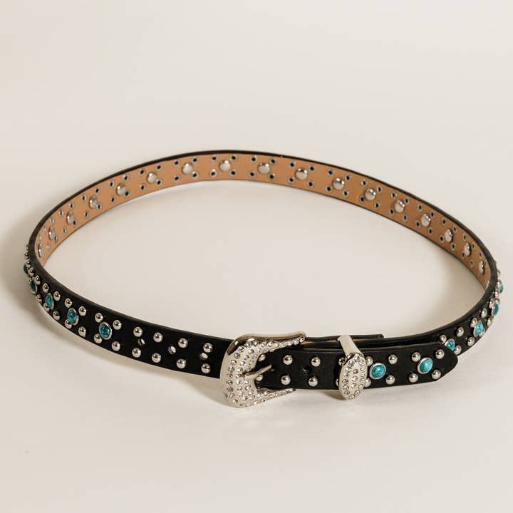 Black Leather Crafted Hat Band - Style Amos for wholesale on Faire