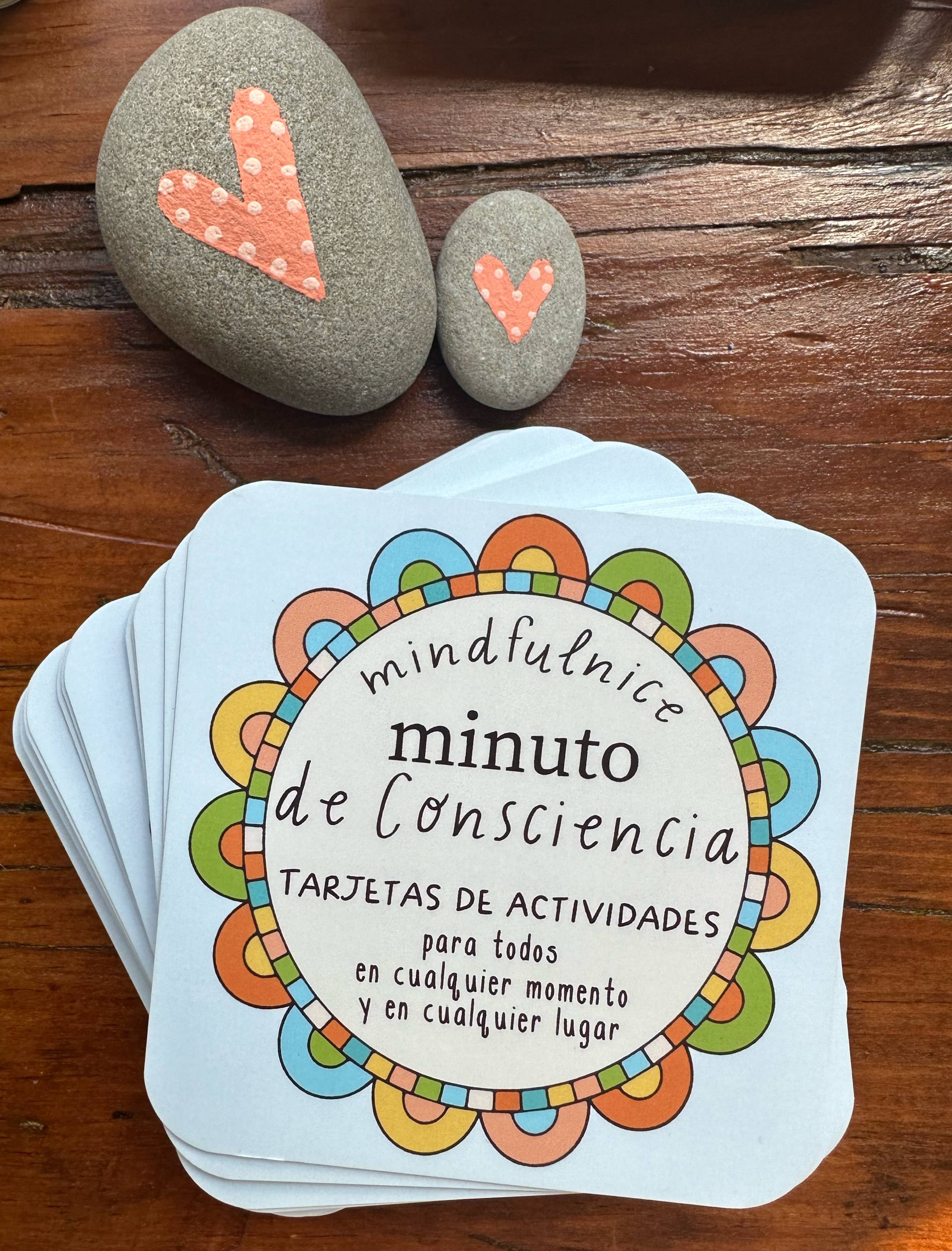 Mindfulnice - Wholesale Tarot Cards - SPANISH Mindful Minute Mindfulness Activity Cards (original)2