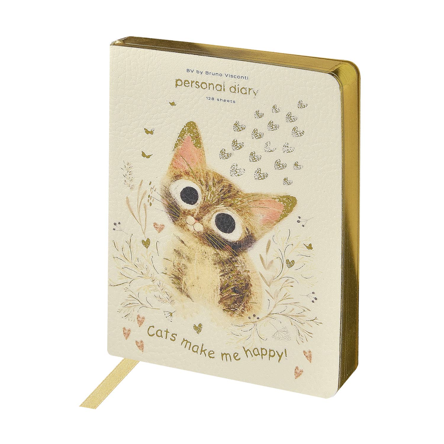 BV by Bruno Visconti - Wholesale Planner - A6 Vegan Leather  Daily Planner Planner - Kitten0