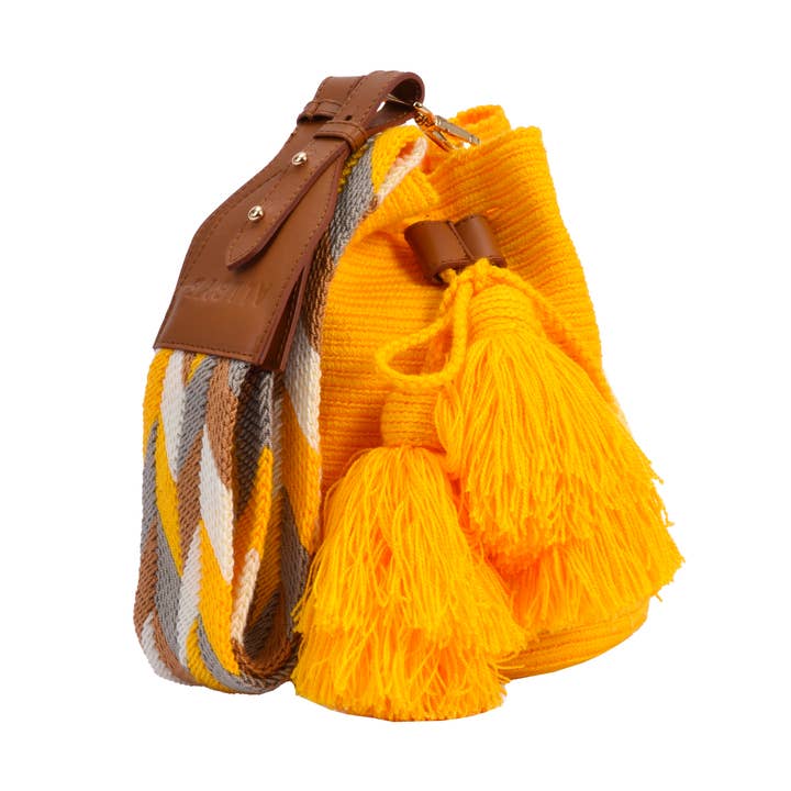 Lea Mini Yellow Shoulder bag for wholesale by ALLBYB