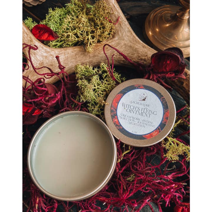 Sacred Lore - Wholesale Meditation Supplies - Witch's Flying Ointment, Astral Travel, Dream Magic