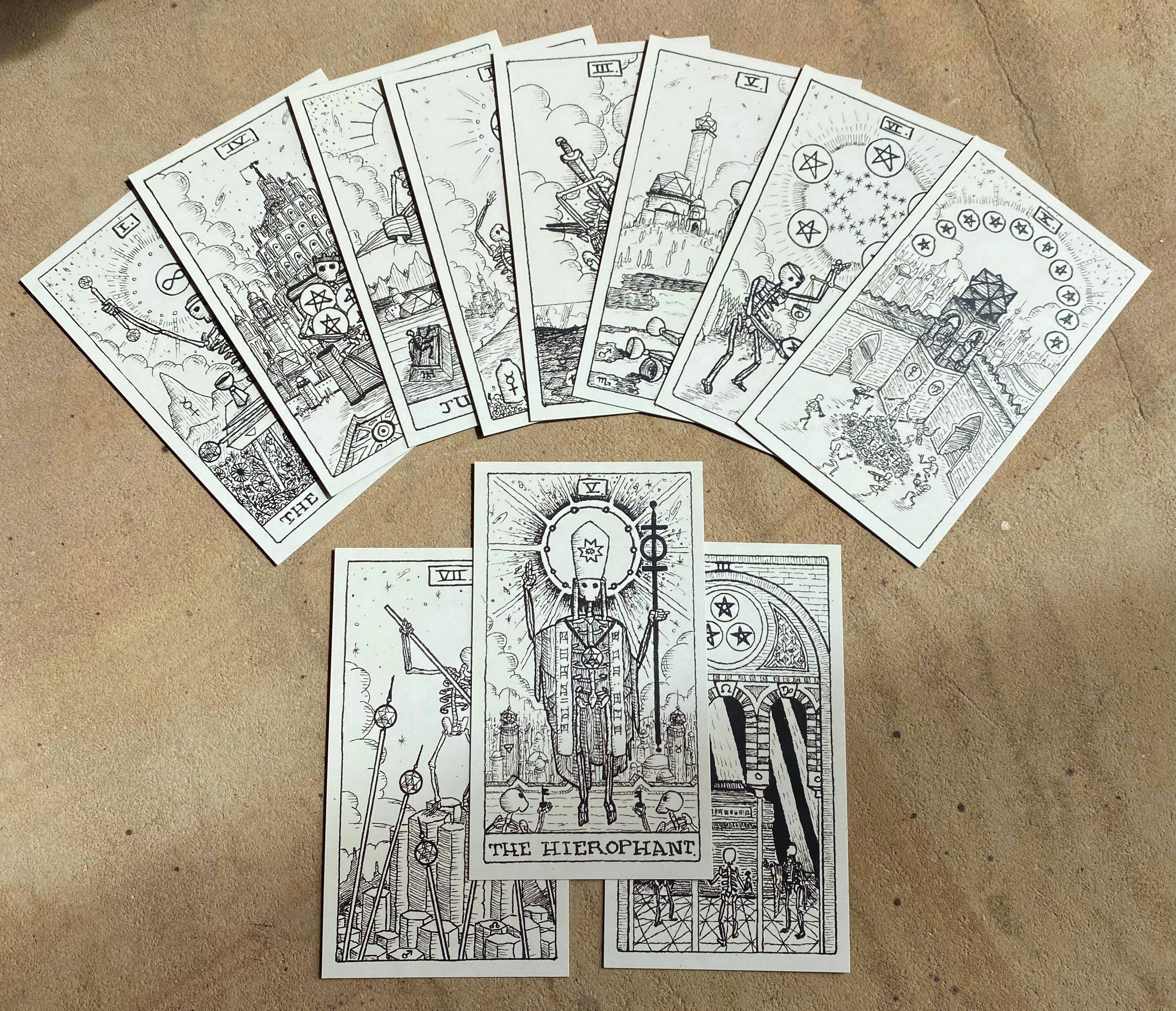 Cryptocartography - Wholesale Tarot Cards - Tarot Obscura4