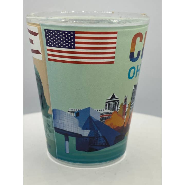 7 Star - Venta al por mayor Vaso de chupito - Vaso de chupito Ohio «CLEVELAND»3