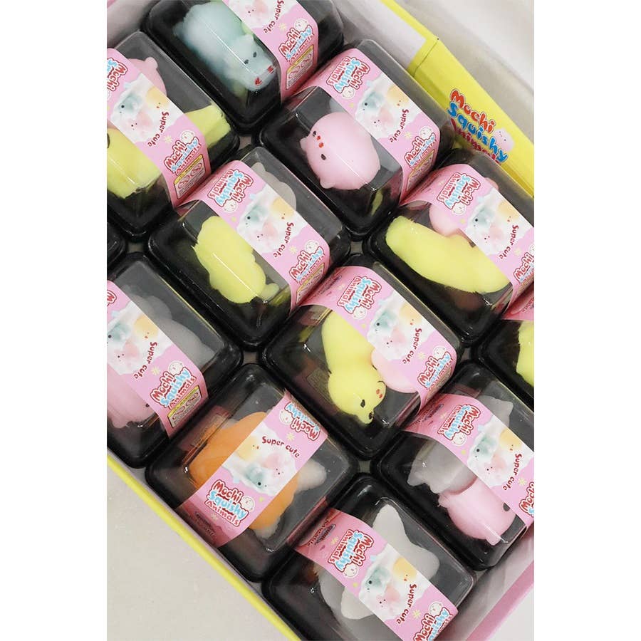 MIX COLOR Mochi Squishy Animals Toy for wholesale on Faire4