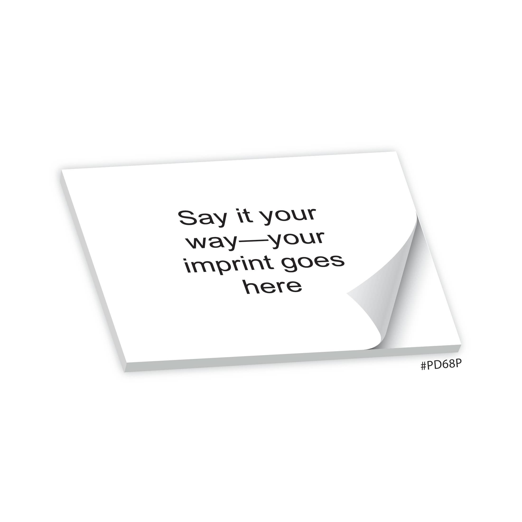 Post-it® Notes Design Series – Engroshandel Klistermærker – Design din egen Post-it®-noteserie - Tilpasset blok med fuld farve6