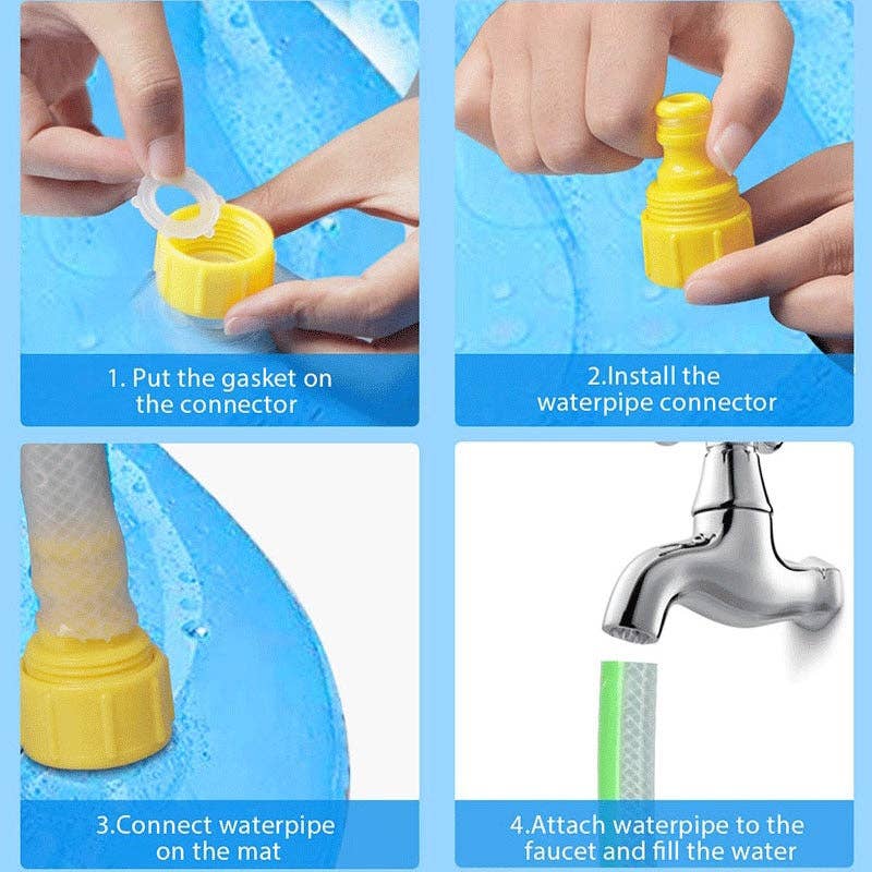 Furr-Baby Gifts - Wholesale Ornament - Pet Dog Sprinkler Pad Play Cooling Mat5