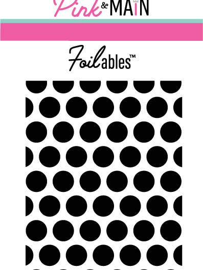 Panneaux pliables à gros pois pour la vente par Pink and Main