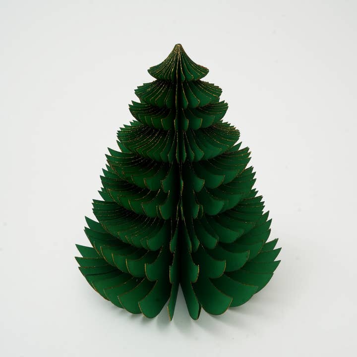 ExpoBazaar - Wholesale Christmas Decoration - Christmas Paper Tree | Handmade Holiday Ornaments |10.62x13"2