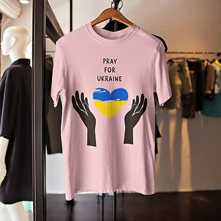 Pray For Ukraine T-Shirt for wholesale by King Killers