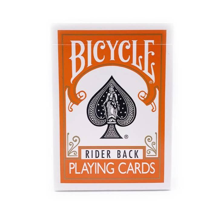 Cardshouse – wholesale Playing cards – Bicycle Rider Back Playing Cards (Orange)2
