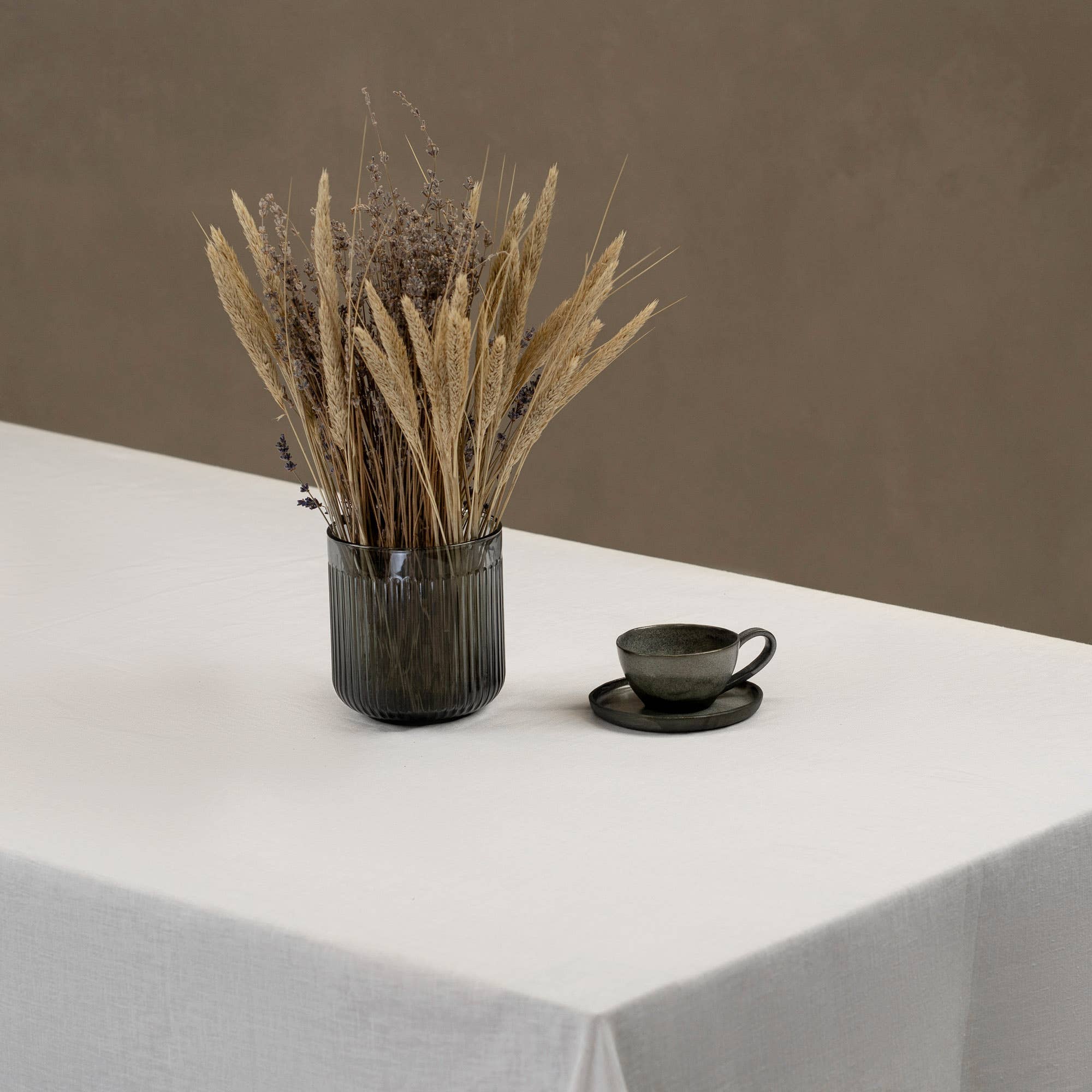 menique - Vente Nappes - Nappe en lin blanc - Nappes européennes en lin pour les fêtes9