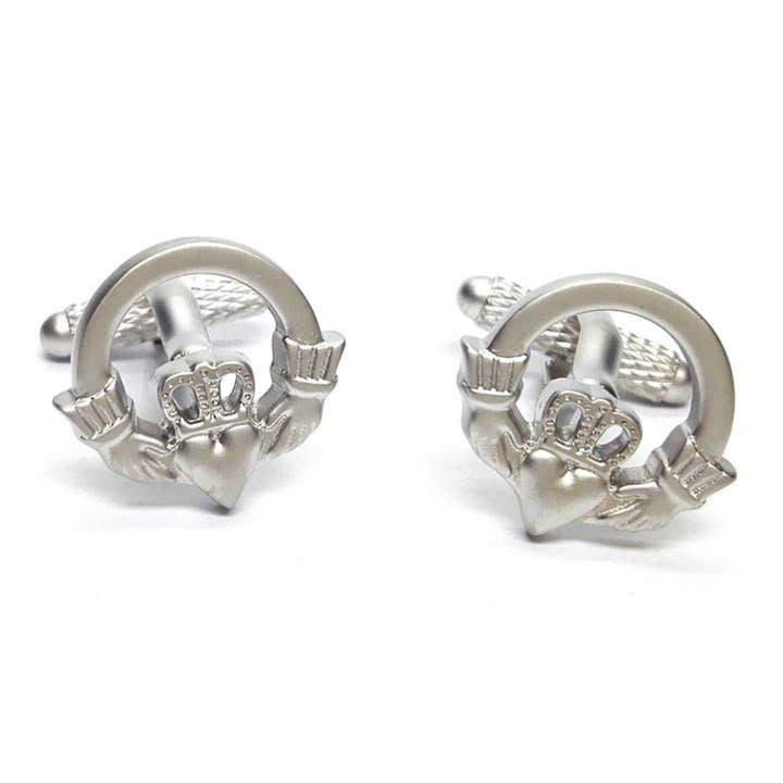 Claddagh Manchetknapper for engroshandel hos Cufflinks Depot