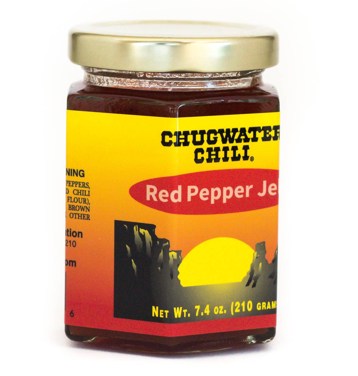 Chugwater Chili Corp - Wholesale Jam/Jelly - 7.4 oz Chugwater Chili Red Pepper Jelly1