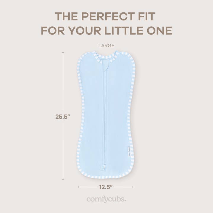 Comfy Cubs - Wholesale Swaddle - Baby - Easy Zipper Wrap 2 Pack Swaddle Blanket by Comfy Cubs9