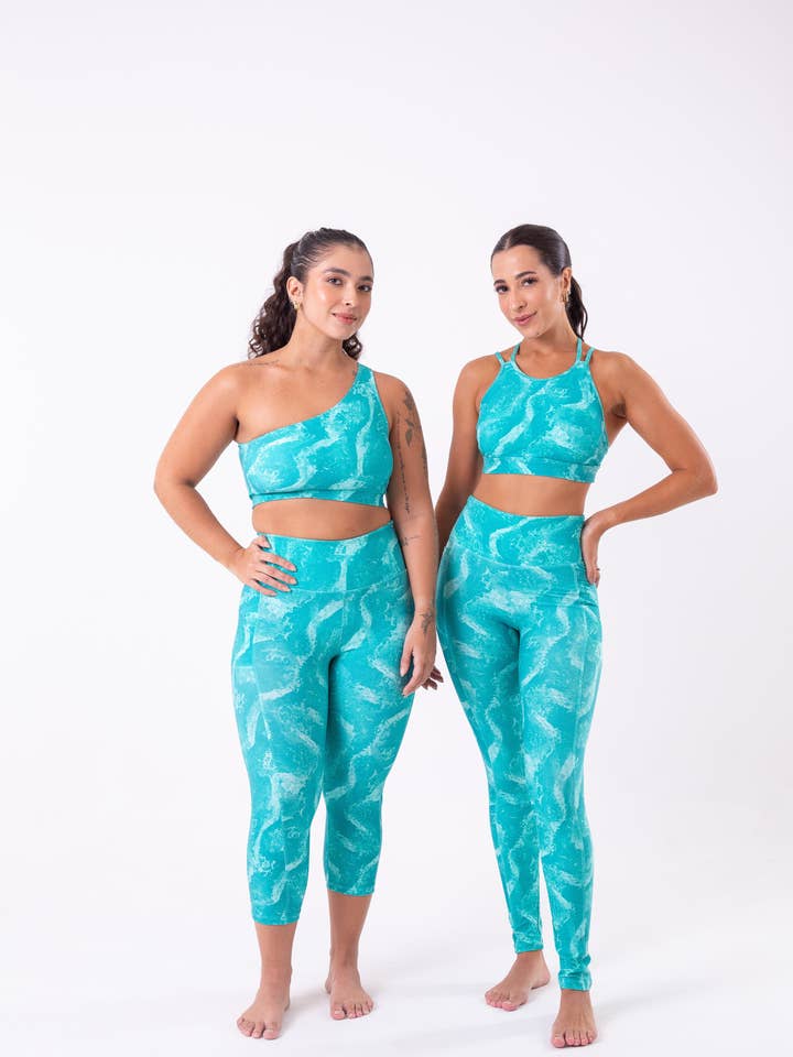Aquamarine Pocket Legging for wholesale by Cloud9ine Activewear
