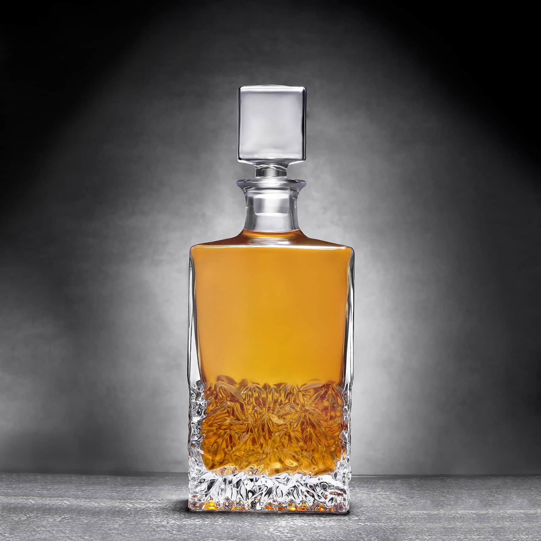 MakerFlo - Vente Carafe - Carafe à whisky - Rectangle - 750 ml3